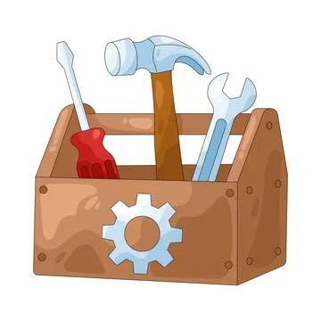 Illustration of toolbox イラスト素材