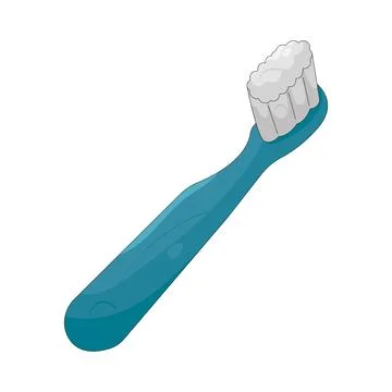 Illustration of toothbrush Ilustración de archivo