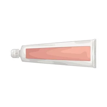 Illustration of toothpaste Illustrazione stock