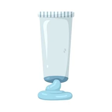 Illustration of toothpaste Ilustración de archivo