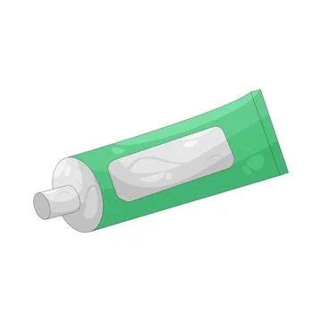 Illustration of Toothpaste Ilustración de archivo