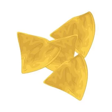 Illustration of Tortilla chips Stock Illustration