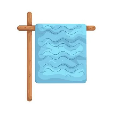 Illustration of towel Illustration