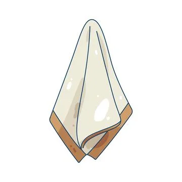 Illustration of towel Stock Illustration