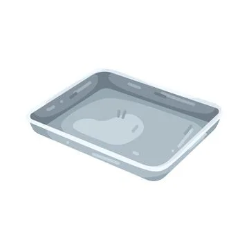 Illustration of tray Stock Illustration