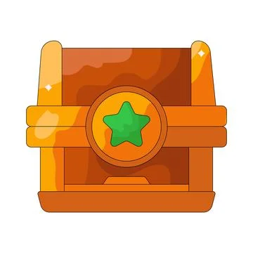 Illustration of Treasure Stock Illustration