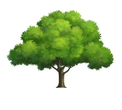 Illustration of a tree Stock Illustration