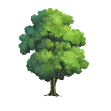 Illustration of a tree Stock Illustration