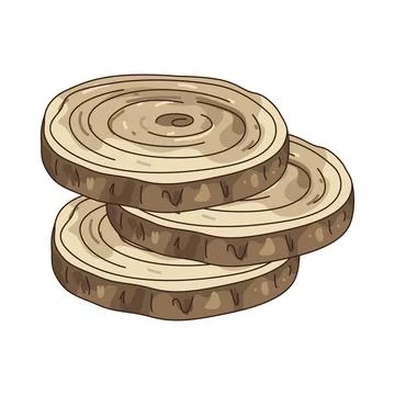 Illustration of Tree ring イラスト素材