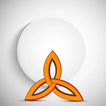 Illustration of Trinity Sunday Background Illustration