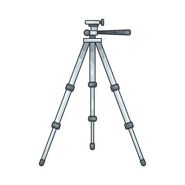 Illustration of tripod Stock Illustration