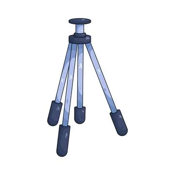 Illustration of tripod Stock Illustration