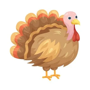 Illustration of turkey Stock Illustration