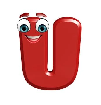 Illustration of  U alphabet Stock Illustration