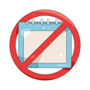 Illustration of Unavailable Illustrazione stock