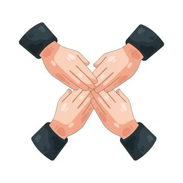Illustration of Unity 스톡 일러스트