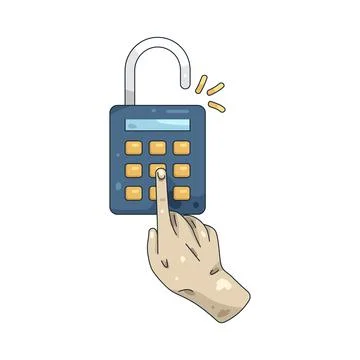 Illustration of Unlock Stock Illustration
