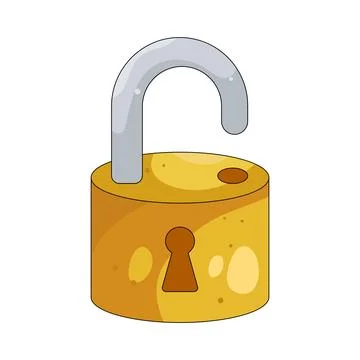 Illustration of Unlock Stock Illustration