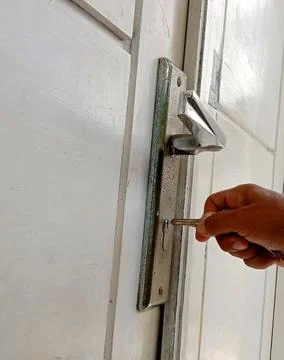 Illustration of unlocking Stock Photos