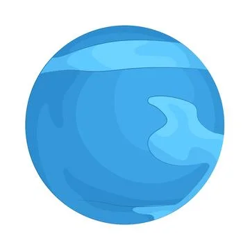 Illustration of Uranus Stock Illustration