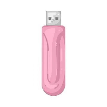 Illustration of USB Stock Illustration
