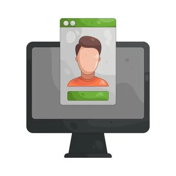 Illustration of user Stock Illustration
