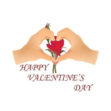 Illustration of valentines day vector design Stock Illustration