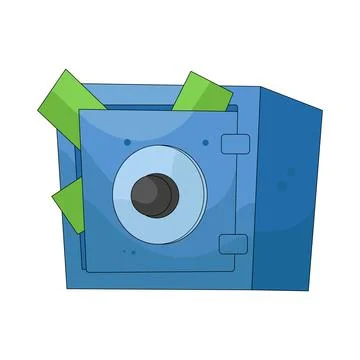 Illustration of vault Ilustración de archivo