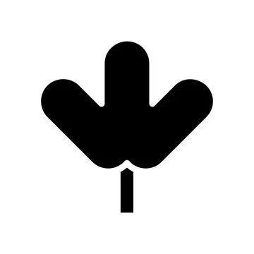 Illustration vector and logo tree solid style icon perfect. 库存插图