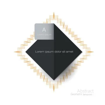 Illustration vector of cool abstract geometric background Stock Illustration