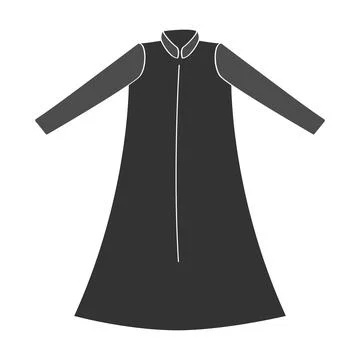Illustration vector dress with unique texture Stock Illustration