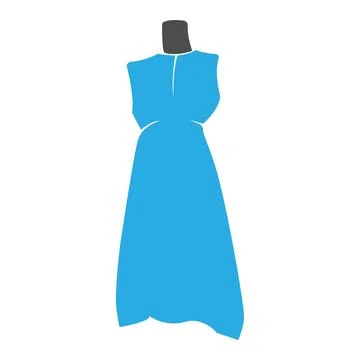 Illustration vector dress with unique texture Stock Illustration