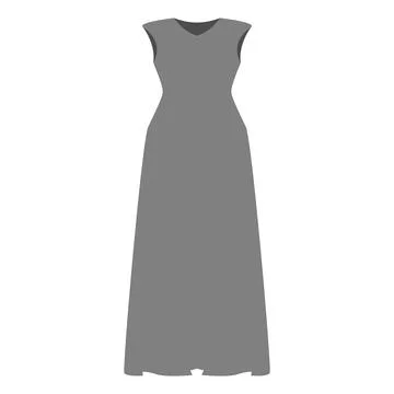Illustration vector dress with unique texture Stock Illustration