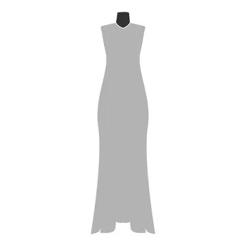 Illustration vector dress with unique texture Stock Illustration