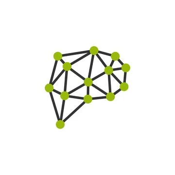 Illustration Vector Graphic of Brain Dot Tech Logo. Perfect to use for Techno Illustrazione stock