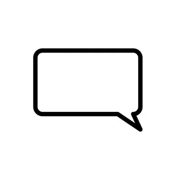 Illustration Vector graphic of bubble speech icon Stock Illustration