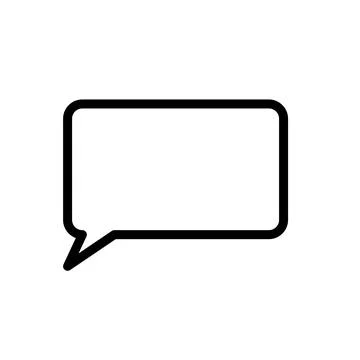 Illustration Vector graphic of bubble speech icon Stock Illustration