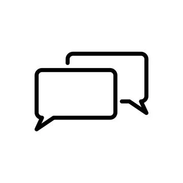 Illustration Vector graphic of bubble speech icon Stock Illustration