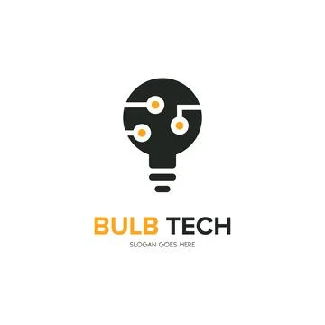 Illustration Vector Graphic of Bulb Tech. Perfect to use for Technology Compa Stock-Illustration