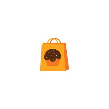 Illustration Vector Graphic of Cake Bag. Perfect to use for Bakery Store Stock Illustration