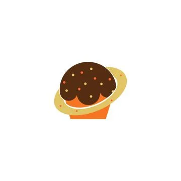 Illustration Vector Graphic of Cake Space Stock Illustration