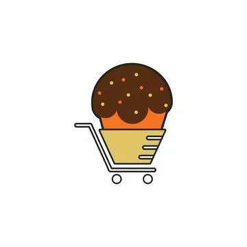 Illustration Vector Graphic of Cake Store. Perfect to use for Bakery Store Stock-Illustration
