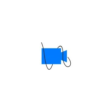 Illustration Vector Graphic of Camcorder Logo Stock Illustration
