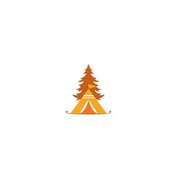 Illustration Vector Graphic of Camp Logo. Perfect to use for Recreation or Ou Stock Illustration