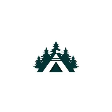 Illustration Vector Graphic of Camp Logo. Perfect to use for Recreation or Ou Stock-Illustration