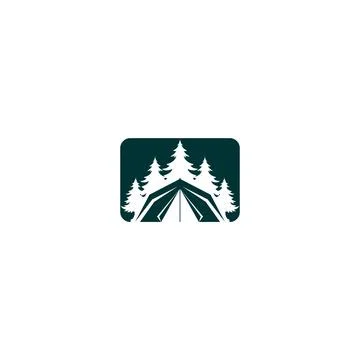 Illustration Vector Graphic of Camp Logo. Perfect to use for Recreation or Ou Stock-Illustration