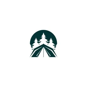 Illustration Vector Graphic of Camp Logo. Perfect to use for Recreation or Ou Stock-Illustration
