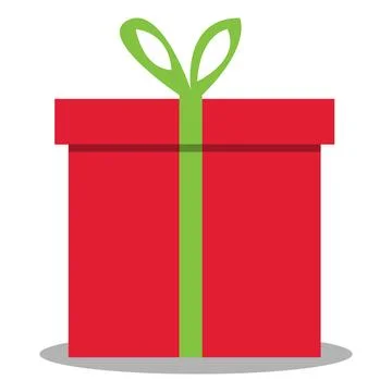 Illustration vector graphic of  christmas gift on isolated white background. Stock Illustration