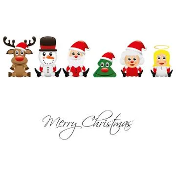 Illustration Vector Graphic Christmas Stock Illustration