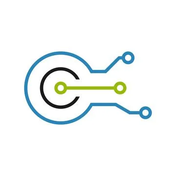 Illustration Vector Graphic of Circle Connected Dot Logo . Perfect to use for Stock-Illustration